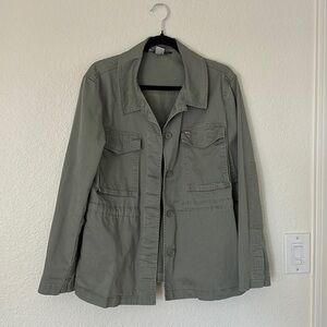 Marc Jacobs green utility jacket, size medium